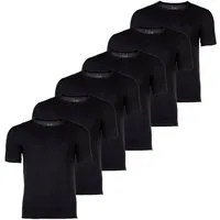 BOSS T-Shirt Herren T-Shirt 6er Pack Baumwolle (Packung, 6er Pack)
