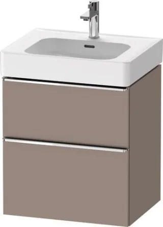 Duravit D-Neo Waschtischunterbau wandhängend Basalt Matt 584x452x625 mm - DE4376010430000 DE4376010430000