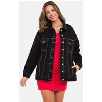 Cipo & Baxx Jeansjacke Jeansjacke mit stylischen auffälligen Elementen, WJ211