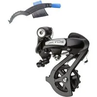 maxxi4you Schaltwerk Shimano ALTUS RD-M310 Schaltwerk 7-fach/8-fach inkl. Kettenbürste