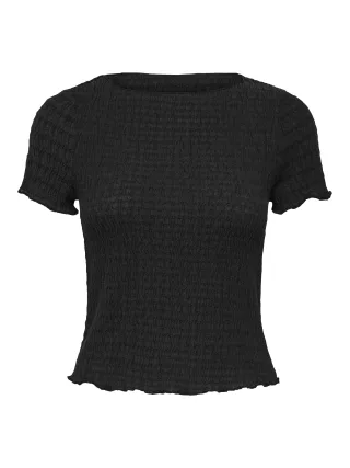 ONLY - ONLILSE S/S TOP STRUCTURE JRS NOOS Black - Gr. - S