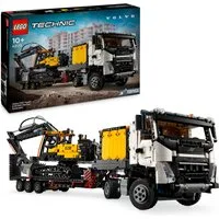 LEGO® Volvo FMX LKW mit EC230 Electric Raupenbagger (42175), LEGO Technic Konstruktionsspielsteine, (2274 St), Made in Europe