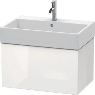Duravit L-Cube Waschtischunterbau wandhängend Weiß Hochglanz 684x459x394 mm - LC617608585 LC617608585