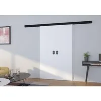 MOEBLO Doppelschiebetür Topillo (elegante doppelte Wandschiebetür mit hochwertigem Schiebesystem, optional mit Soft-Close, moderne Raumtrenner für Wohnzimmer, Schlafzimmer und Homeoffice, Doppelte Wandschiebetür Doppelschiebetür, Schiebetüren Gleittü