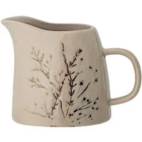 Bloomingville Milchkanne Bloomingville Bea Milchkännchen, Natur, Steingut, 0 l