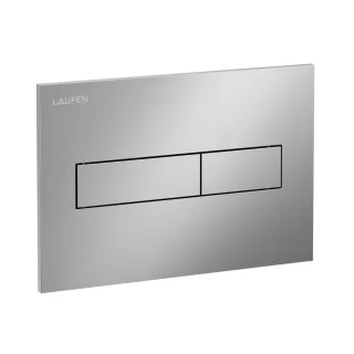 Laufen Betätigungsplatte HORIZON INEO mit Zweimengenbetätigung chrom matt, H9001110070001 H9001110070001