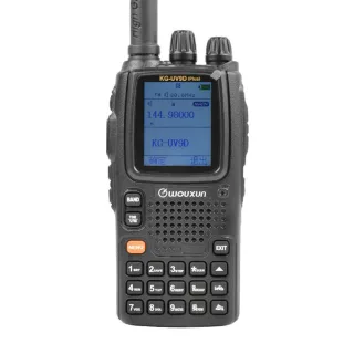 WOUXUN UV9D Plus Walkie Talkie Cross Band Repeater 7-Band Reception 2200mAh Battery Large Color Screen Type-C Charger Ha