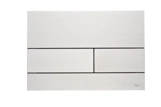 Tece square II Met. WC-Betätigungsplatte Edelstahl geb. (mit Anti-Fingerprint), 9240830 9240830