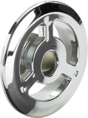Viega Flansch 6154.108, in 68,4mm Kunststoff verchromt 655457