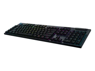 Logitech G G915 LIGHTSPEED Wireless RGB Mechanical Gaming Keyboard ? GL Clicky | 920-009108 | Volle Größe (100%),