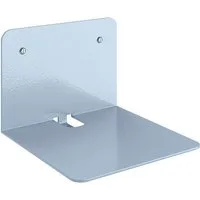 Vicco Bücherregal Ghost, Silber, 12.5 x 9 cm 4er Set, 4-tlg.