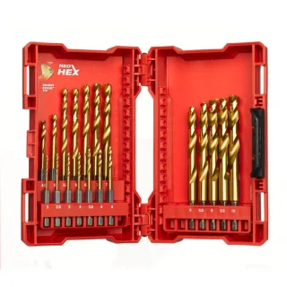 Milwaukee - Metallbohrer SWave HSS-G TiN Set 19-tlg. - 48894760