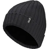 Jack Wolfskin Beanie RIB KNIT BEANIE Strickmütze, warm, winddicht