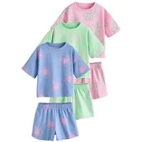 Next Pyjama Kurze Schlafanzüge, 3er-Pack (6 tlg)