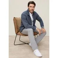 Man's World Sweatjacke mit hochschließendem Kragen, Langarm