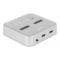 USB 3.0 Docking- und Klonstation M.2 NVMe/M.2 SATA/SD, Dockingstation M.2 SSD, SD Card