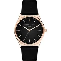 Liebeskind Berlin Quarzuhr LT-0297-LQ, Armbanduhr, Damenuhr, Lederarmband, analog