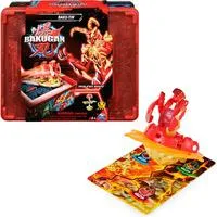Bakugan 2023 Baku-Tin mit Special Attack Mantid, Geschicklichkeitsspiel mit Aufbewahrungsbox, Actionfigur und Sammelkarten