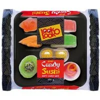Look O Look Süßigkeit, Look O Look Mini Candy Sushi Tray Fruchtgummi und Schaumzucker 100g