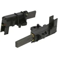 Trade-Shop Ersatzbürste 2x passend für CESET-Motoren wie MCA52/64-148 Serie, MCA 38/64-148/IE, 5mm x 13,5mm x 32mm Motorkohlen Kohlebürsten Schleifkohlen, (2-tlg), Geeignet für viele Waschmaschinen-Motoren - mit Halter