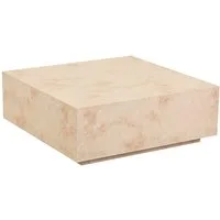 HOME DELUXE Couchtisch Marmor AMIRI Größenauswahl, Marmoroptik, Wohnzimmertisch