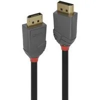 DisplayPort 1.4 Kabel, Anthra Line schwarz, 2 Meter