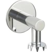 WENKO Seifenhalter, Breite: 4,5 cm, Edelstahl Magnetseifenhalter glänzend, zum kleben