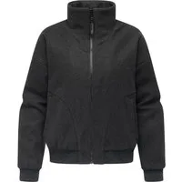 Ragwear Outdoorjacke Toscia angesagte oversized Übergangsjacke in Woll-Optik