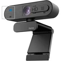 Hama PC Webcam für Laptop PC, Streaming, Chatten mit Mikrofon, Windows Mac Full HD-Webcam (Full HD, Plug & Play, verschließbare Linse, Standfuß, Stativgewinde, drehbar)