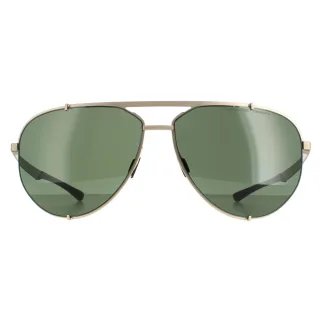 Porsche Design Aviator Herren Licht Gold Schwarz Grün P8920