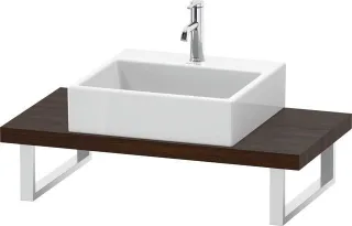 Duravit L-Cube Konsole Nussbaum gebürstet Matt 800x480x45 mm - LC100C06969 LC100C06969
