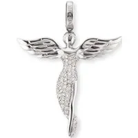 Engelsrufer Kettenanhänger Engelsrufer Damen-Anhänger 925er Silber Zirkonia