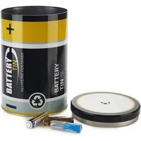 WestCraft Batteriebox Sammelbox Recycling-Batteriebehälter saubere Batterie-Entsorgung, für Heim & Gewerbe, umweltbewusst Batterien Sammeln