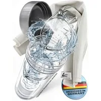 Leader Reinigungs-Set LEADER Brillenbad Set – Schüttelbad, 50ml Spezialreiniger & Putztuch, (Brillenreinigungs-Set, Optimale Reinigung Ihrer Brille für Zuhause oder Unterwegs), - Geeignet für alle Arten Brillengläser