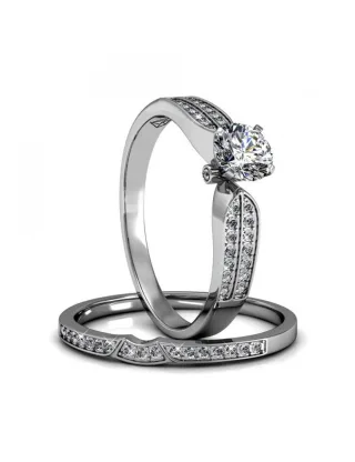 Kaiserin Ring - Silber und Kristall