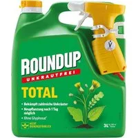 ROUNDUP Unkrautbekämpfungsmittel Roundup Unkrautfrei TOTAL, 3 L Sprühflasche