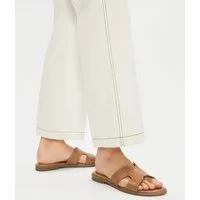 LASOCKI Lasocki Damen Flip-Flops Braun WI16-FOXI-74 Badepantolette