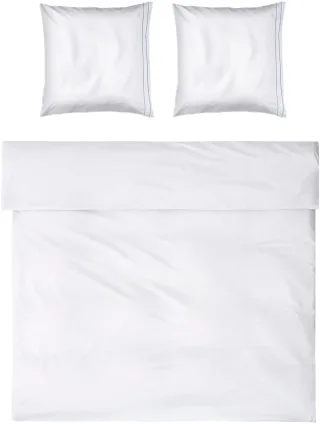 Möve Bettwäsche "Möve Noblesse Bettwäsche Set" 2 Stk. mit eleganten Biesen