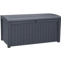 Keter Auflagenbox Keter Gartenbox Borneo anthrazit-graphit 130 x 70