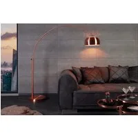 riess-ambiente Bogenlampe LOUNGE DEAL 170-210cm kupfer, ohne Leuchtmittel, Wohnzimmer · Metall · verstellbar · Modern Design