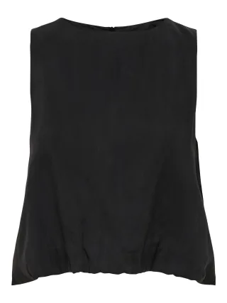 ONLY - ONLNICA LIFE S/L MODAL BUBBLE TOP PNT black - Gr. - XL