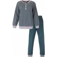 Tenderness Schlafanzug Damen Frottee Pyjama (2 tlg) kuschelige Qualität