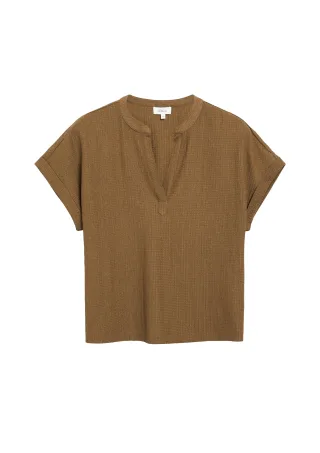 s.Oliver - T-Shirt braun - Gr. - 40