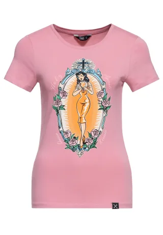 Queen Kerosin Damen T-Shirt Holy Aperoli