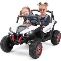 Actionbikes Motors Elektro-Kinderauto Elektroauto UTV Buggy MX, Belastbarkeit 50 kg, (2-tlg), inkl. Fernbedienung - 4x 12 V Motoren - Softstart - ab 3 J.