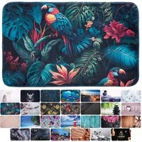 Sanilo Badematte mit Motiv, viele schöne Badteppiche zur Auswahl, rutschhemmend beschichtet, waschbar, schnelltrocknend, Polyester, rechteckig, sehr weich, hochwertig & modern, 50 x 80 cm oder 70 x 110 cm