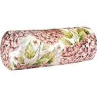 beties Nackenrollenbezug Landlust-Hortensie, (1 Stück), 100% Baumwolle, Hortensien in burgundy-rose, verschiedene Größen