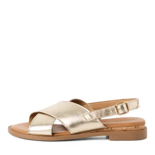 Tamaris - Ledersandale gold - Gr. - 36