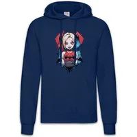 Urban Backwoods Hoodie Harley Batcave Girl Herren Hoodie Bat Logo Quinn Anime Gotham Batman (1-tlg) Modern Art Man Woman