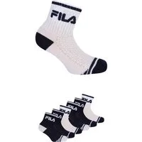 Fila Kurzsocken JUNIOR BOY QUARTER SOCKS (6-Paar) mit verstärkter Ferse und Spitze